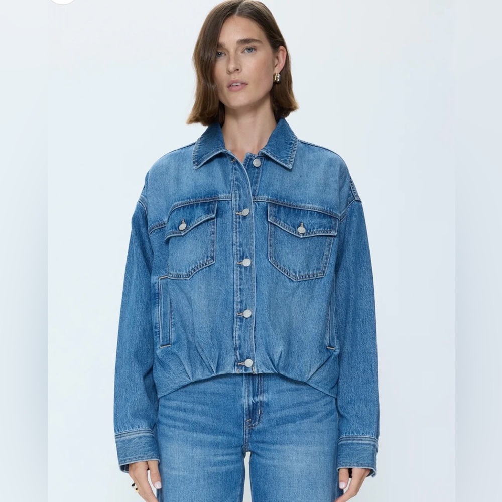 Pistola Bibi Blouson Trucker Jacket- in Heartfelt